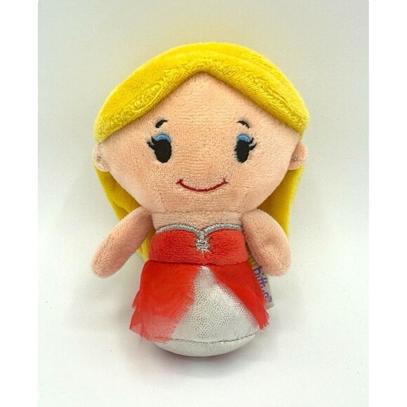 Hallmark Holiday Barbie Itty Bittys Christmas Red Dress - Picture 1 of 4